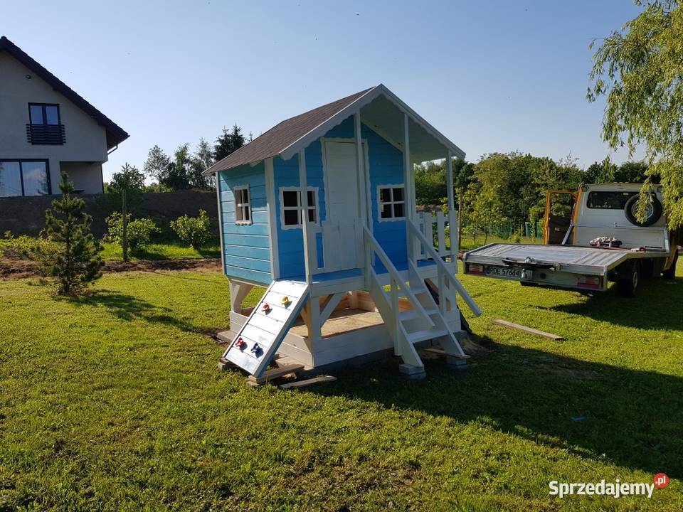 Domek drewniany plac zabaw Dębica
