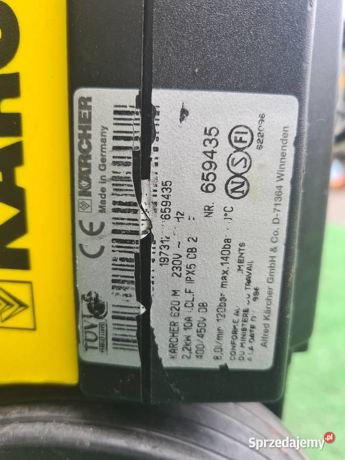 Myjka Karcher K 620 M głowica aluminiowa Radom