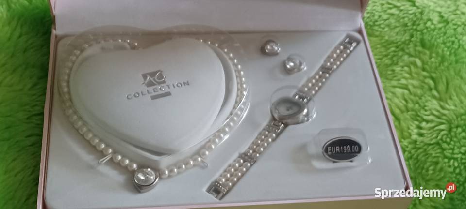 AC COLLECTION zestaw biżuterii z perłami i Poznań