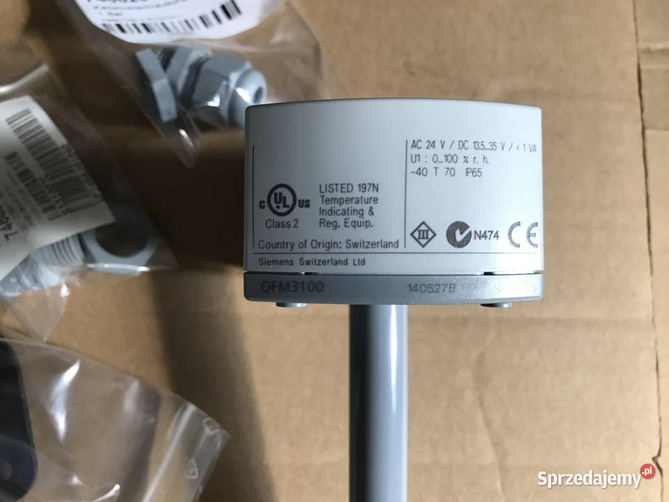 Przetwornik wilgotności QFM3100 Siemens Pozostałe Łódź