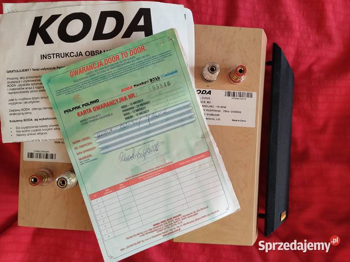 KODA CV52s kolumny głośnikowe 2 Olsztyn