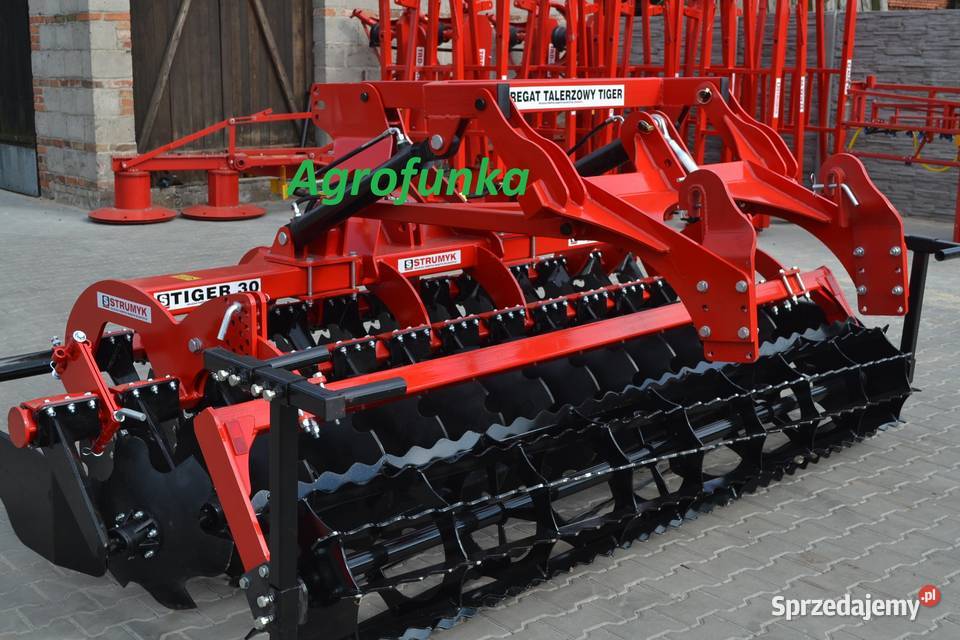 Agregat Talerzowy Brona Talerzowa Tiger 30 m Wysokie Mazowieckie