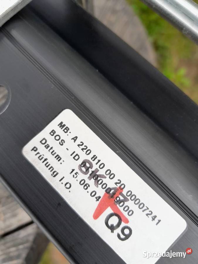 Mercedes W220 roleta elektryczna osobowe Gdańsk