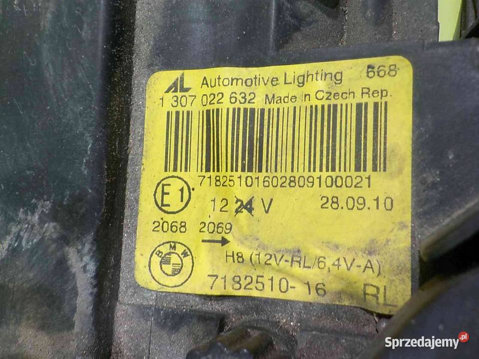BMW 3 E92 MPAKIET 07r XENON lampa prawa przod osobowe mazowieckie Suków