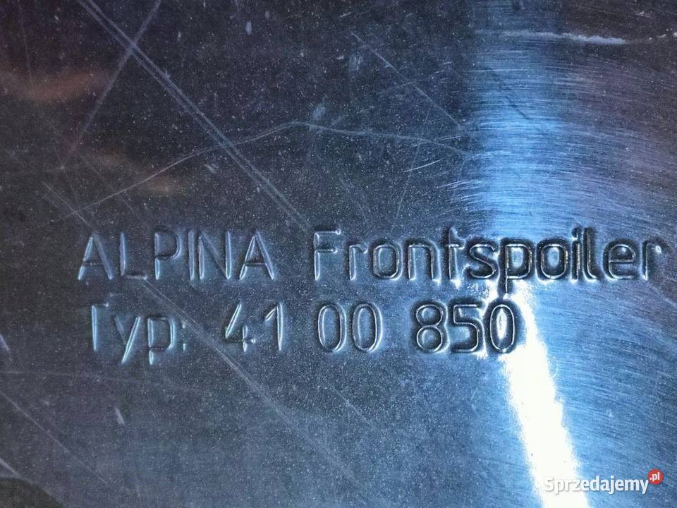 Zderzak Przód Przedni BMW 7 F01 F02 0812 ALPINA Pleszew