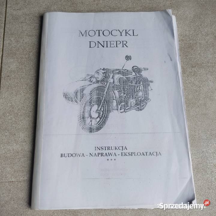 Dniepr MT 11 i MT16 instrukcje obsługi i katalog Dobrodzień sprzedam