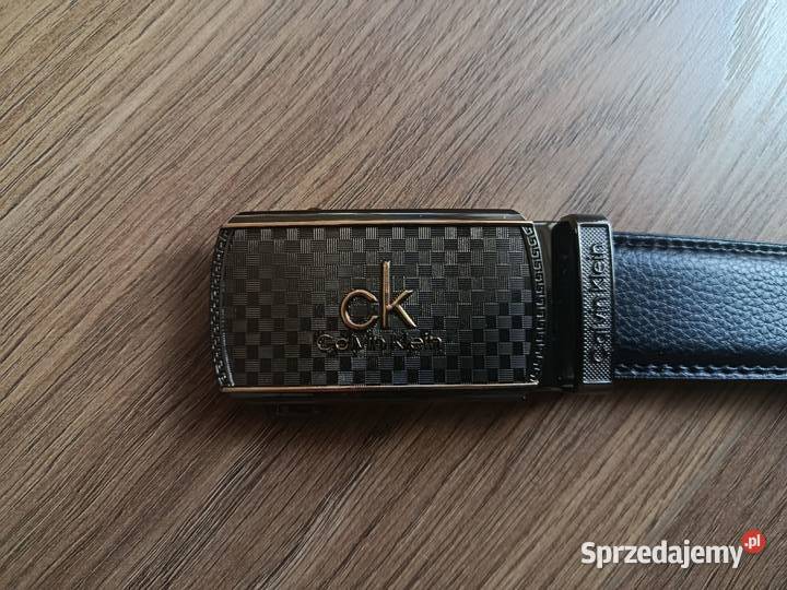 Pasek skórzany męski Giorgio Armani do garnituru Skóra Ekologiczna Paski podlaskie Białystok