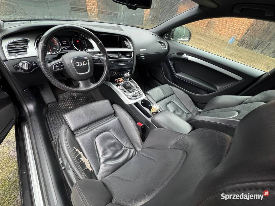 Audi A5 8T coupe 30 TDi quattro 2009r manualna wielkopolskie Ostrów Wielkopolski