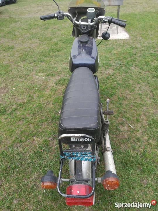 Simson S51 z dokumentami Goszcz