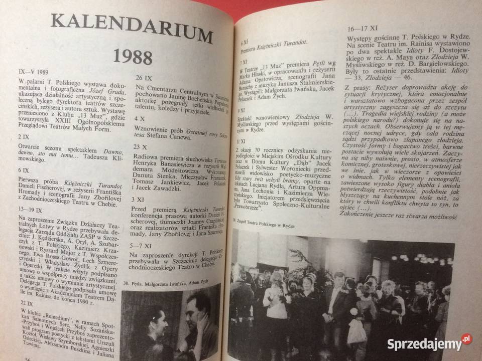 669 Szczecin Teatr Polski Kronika Sezonu 198889