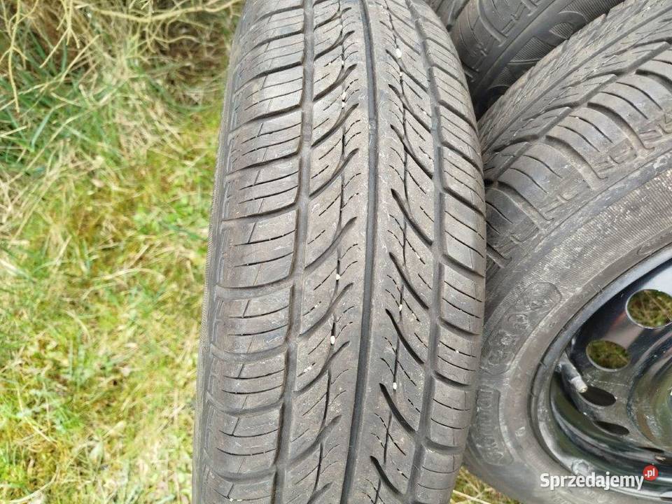 Opony 16570 R14 z felgami Micra 3 Małkowo