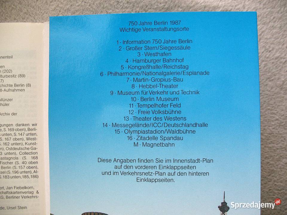 750 jahre Berlin Stadt der Gegenwart książka mazowieckie Siedlce