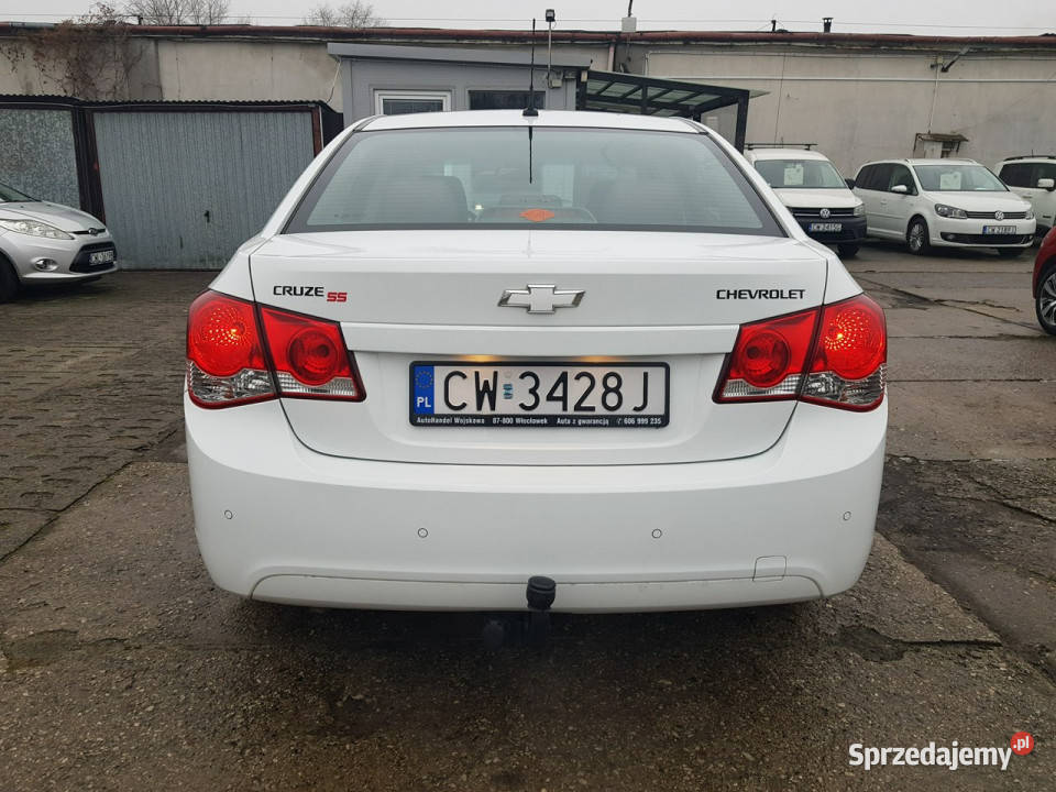 Chevrolet Cruze 18 Benzyna Klimatronik Nawigacja kurtyny powietrzne Włocławek