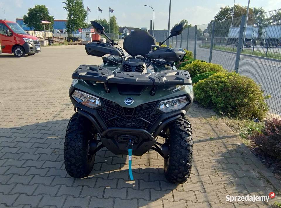 ATV CF MOTO CFORCE 520L EPS pług kufer Raty 0 Siedlce