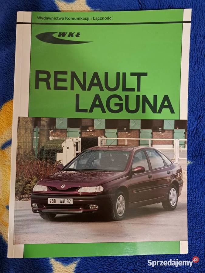 Książka Renault Laguna Łowicz