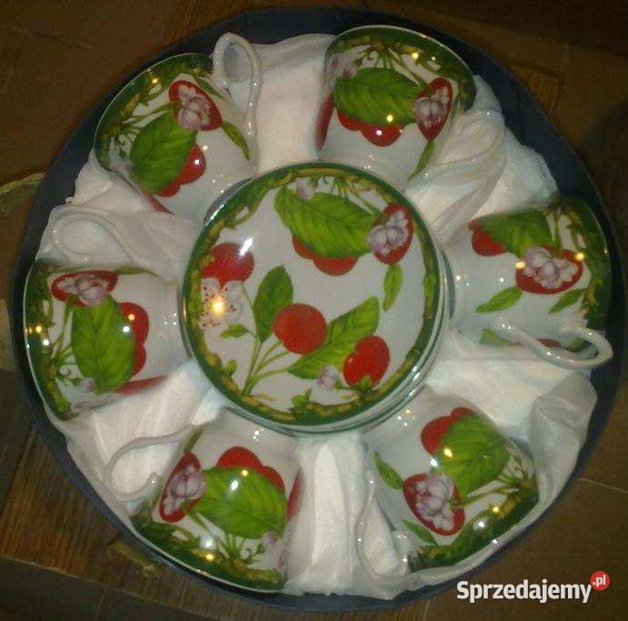 ROYAL Porcelain Collection serwis kawowy zestaw Ełk sprzedam