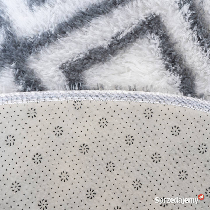 Dywan okrągły do salonu shaggy DECOR Opole