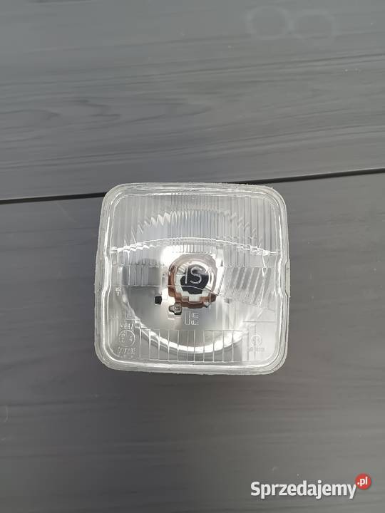 Kwadratowa lampa reflektor światło simson Zduńska Wola