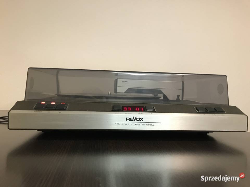 Gramofon Revox odbiór Krakow Kraków