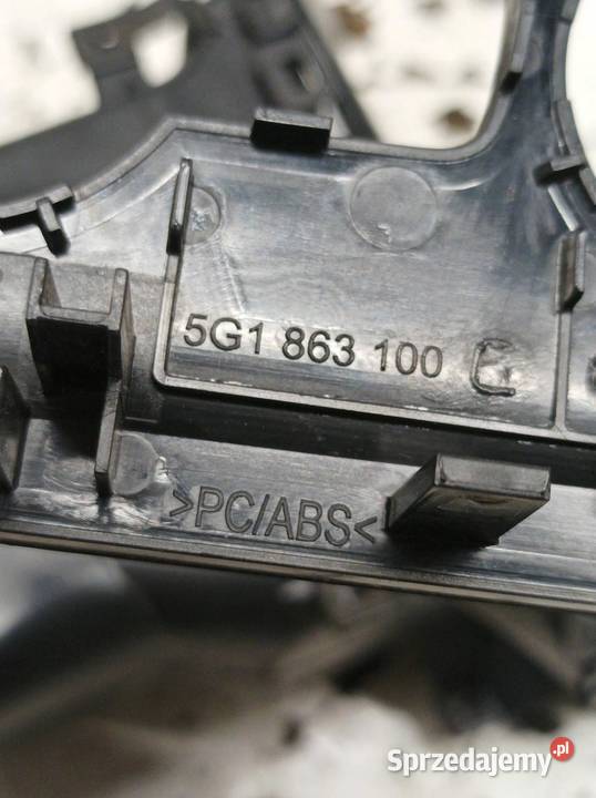 KRATKI NAWIEWU DEKOR ŚRODKOWA LEWA PRAWA KPL VW