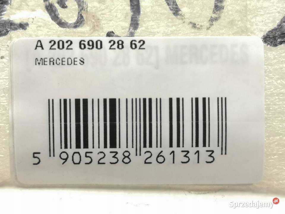 LISTWA BŁOTNIKA PRAWY PRZÓD MERCEDES C W202 NOWA