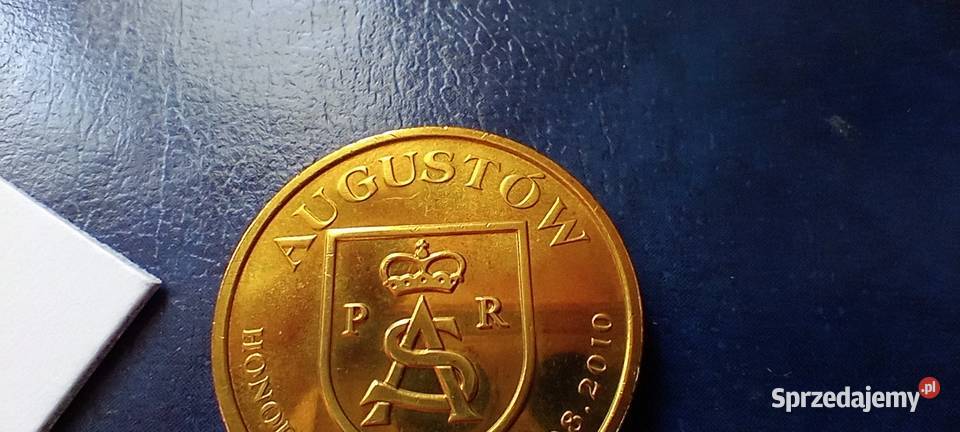 Stare monety Medal 4 Augusty 186 Lesko