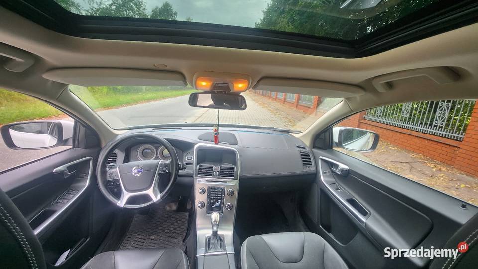 Volvo Xc60 2012 20 D4 163 Salon Polska Automat wielofunkcyjna kierownica śląskie Częstochowa