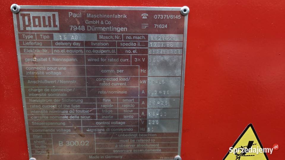 PIŁA POPRZECZNA KAPÓWKA PAUL 15 A0 Karsin
