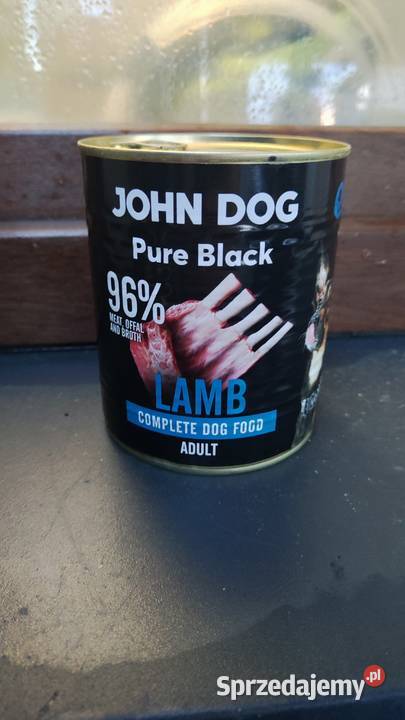 Karma mokra Pure Black Jagnięcina 5x800 Kraków