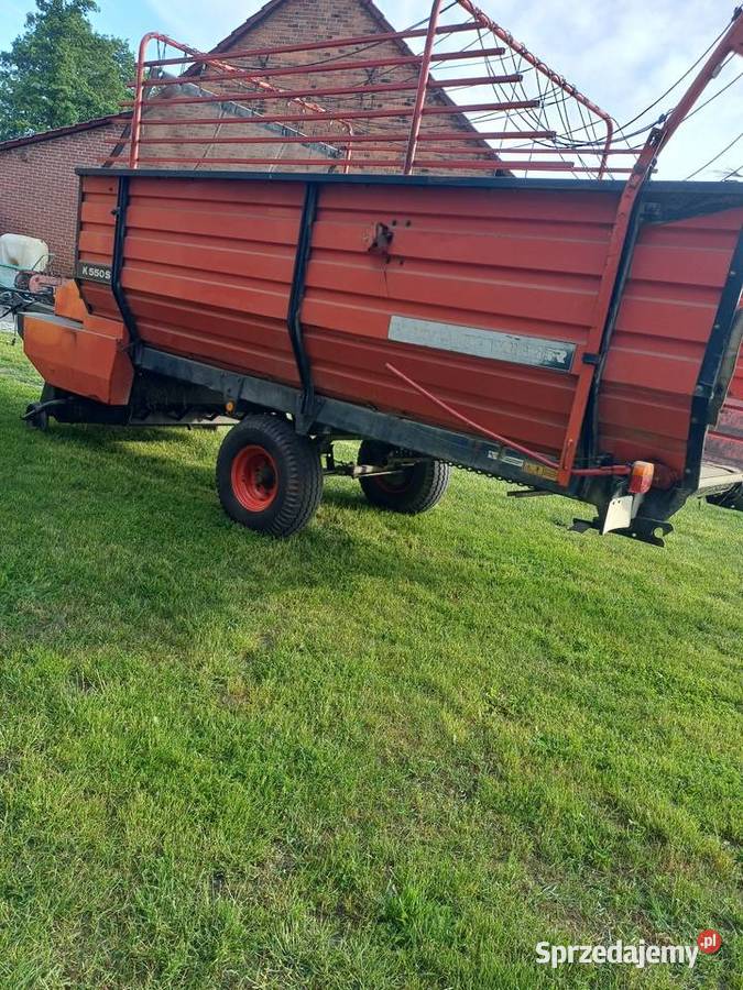 Przyczepa samozbierająca DEUTZ FAHR K550S Ruda Kozielska