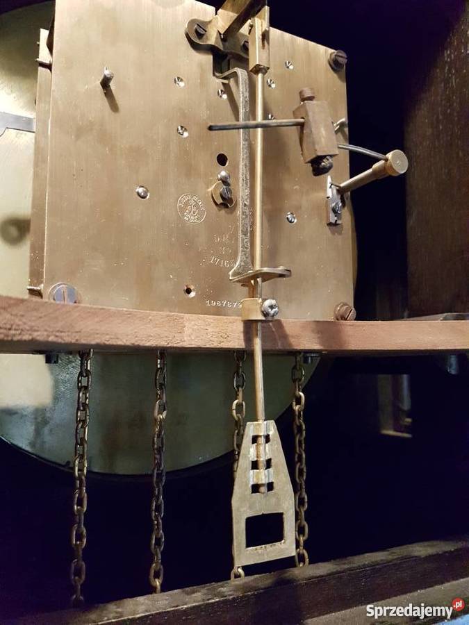 Zegar stojący Piękny i dostojny Gustav Becker