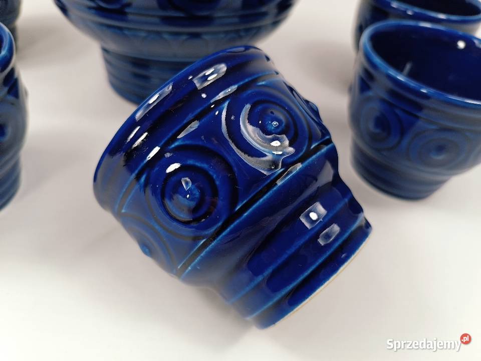 Ceramiczny zestaw do napojów vintage Zielona Góra