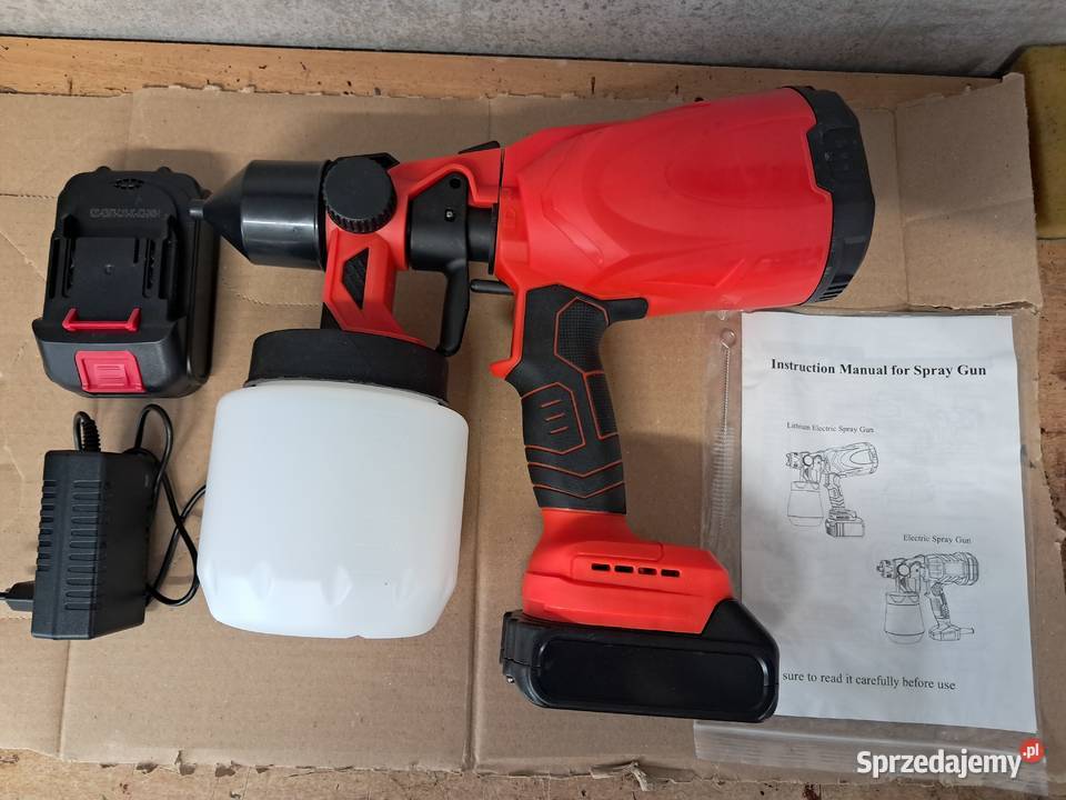 nowy pistolet do malowania zasilany Sandomierz sprzedam
