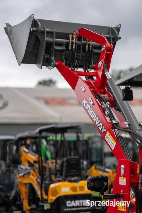 Ładowarka H190 silnik KUBOTA udźwig 1000 łyżka