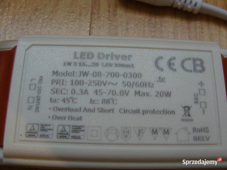 Oprawa LED podtynkowa MILD 20W neutralna biała Wieluń