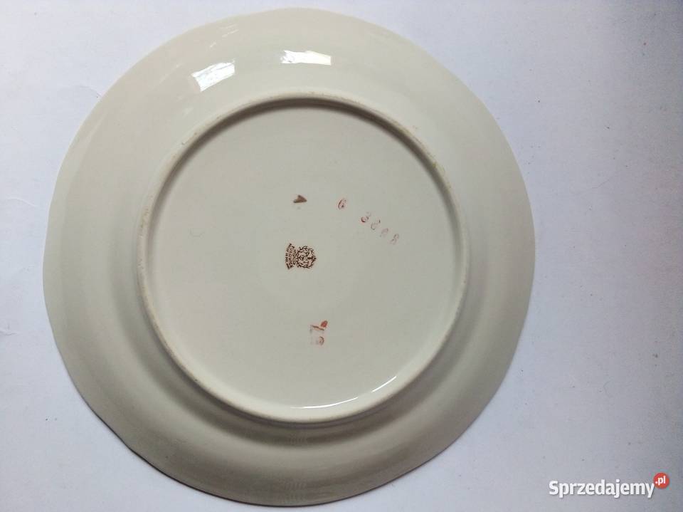 dwa duże talerze miłość wiedeńska porcelit Częstochowa
