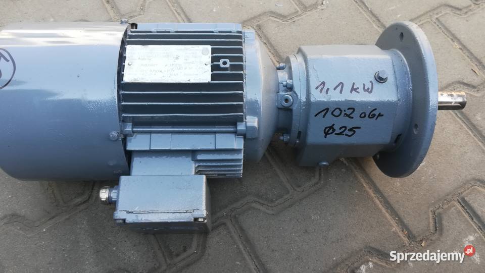 Motoreduktor 11 kW102 obr wielkopolskie Leszno