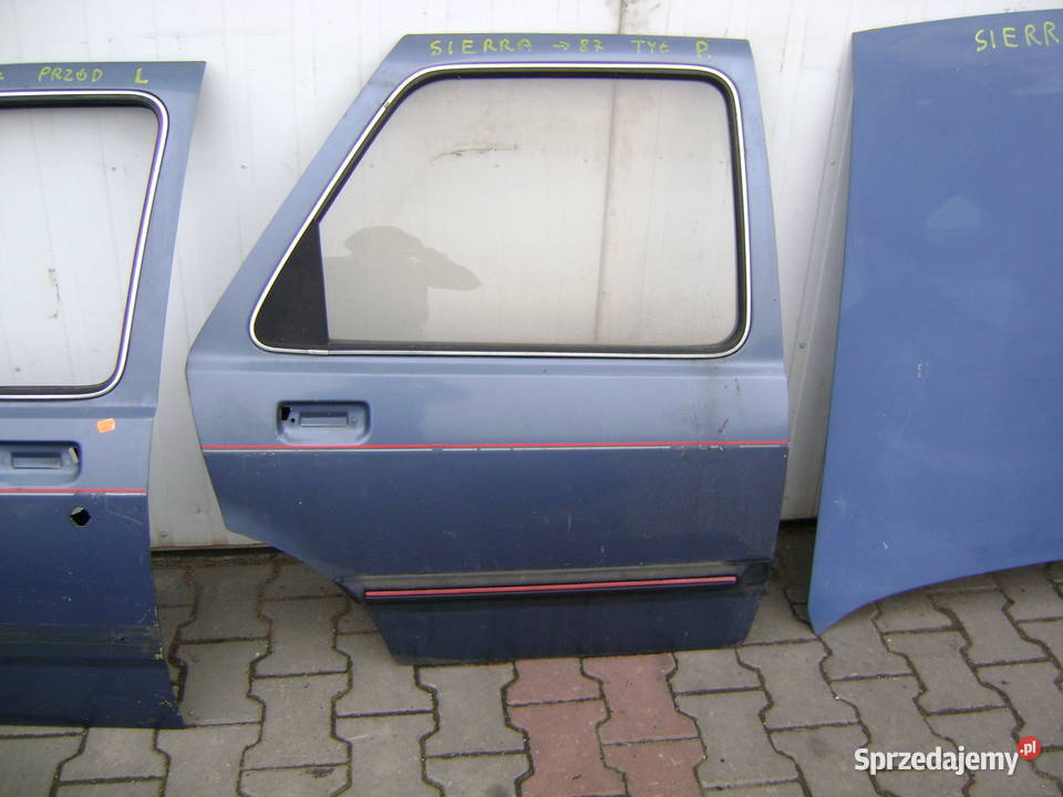 FORD SIERRA drzwi przód tył lewe prawe klapa pomorskie Nowy Dwór Gdański sprzedam