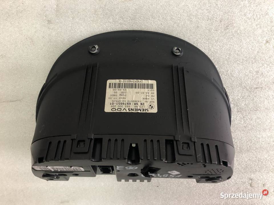 LICZNIK ZEGARY 6974651 BMW E90 20B