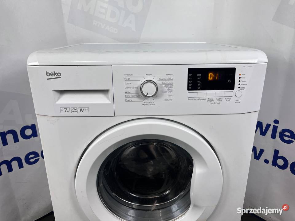 Pralka Beko Energooszczędna Eco 7 1000 A Wiejca