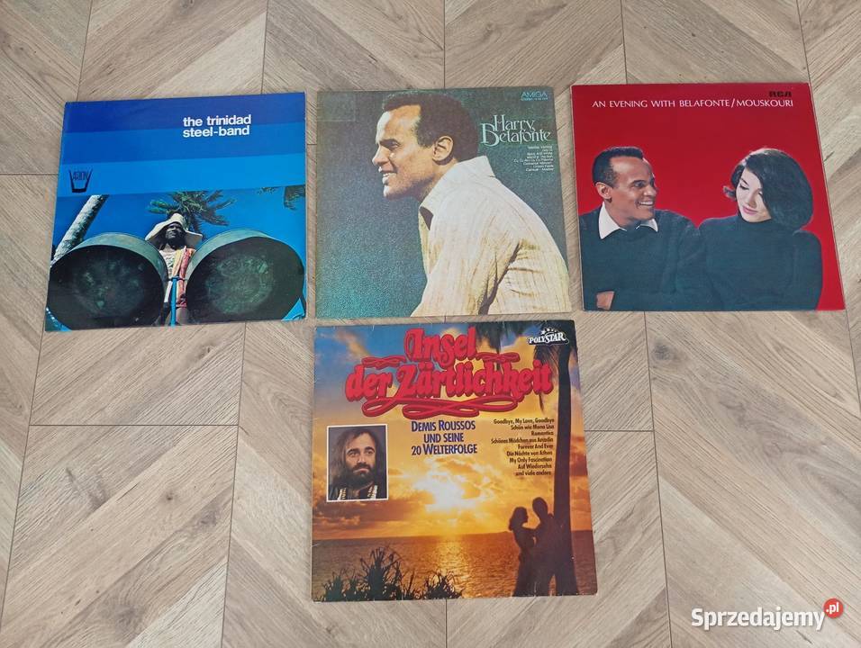 Zestaw 4 płyt winylowych LP Harry Belafonte Krosno Odrzańskie sprzedam