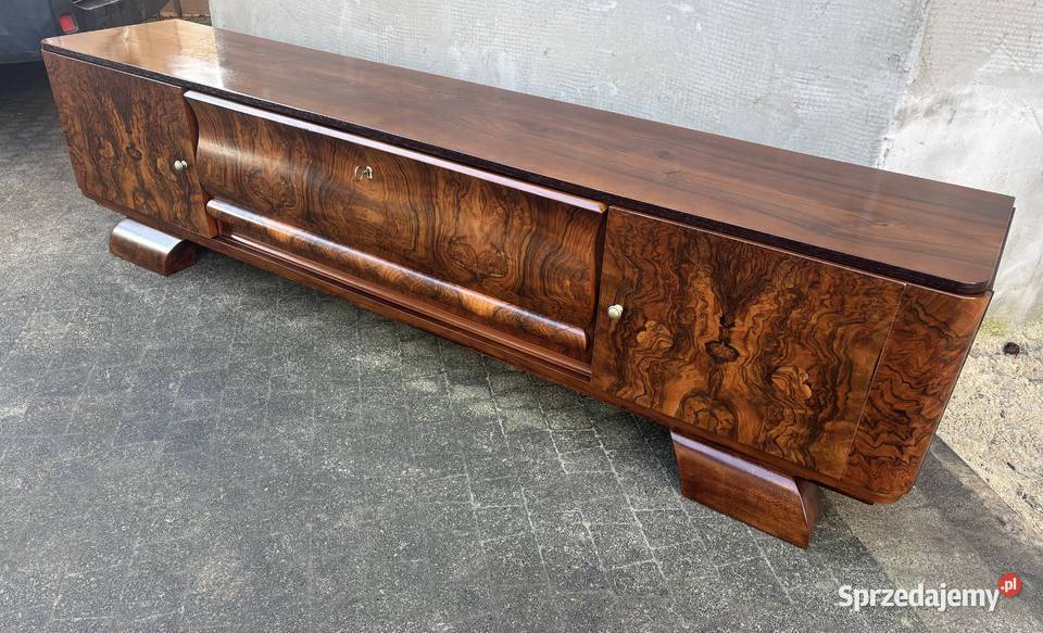 KomodaSzafka RTV Orzech 207 ArtDeco Antyk