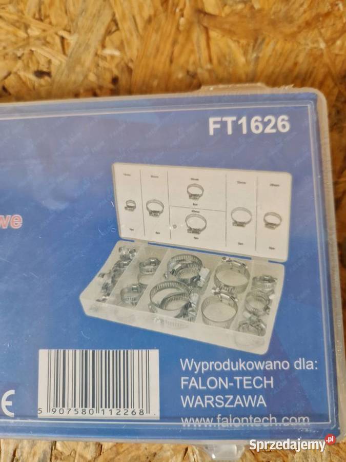 OPASKI ZACISKOWE ŚLIMAKOWE ZESTAW 26 1640 mm Głogowa