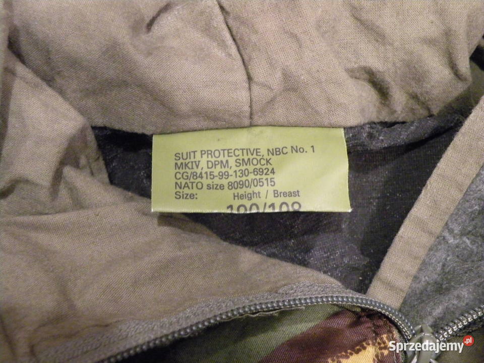 Kombinezon NBC dpm 190108 Wrocław