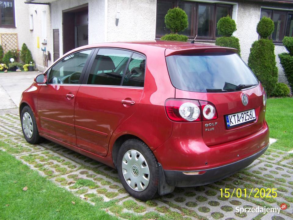 Golf Plus 16 102 klima salonowy super stan lakier metallic Tarnów sprzedam