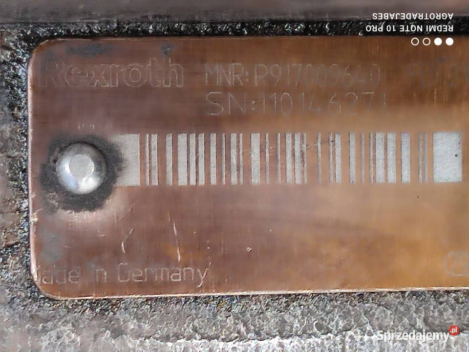 Rozdzielacz hydrauliczny REXROTH R917007235 Wilkowo