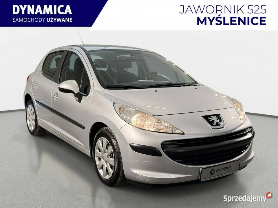 Peugeot 207 Trendy 14 88 M5 2007 r salon I lakier metallic Myślenice