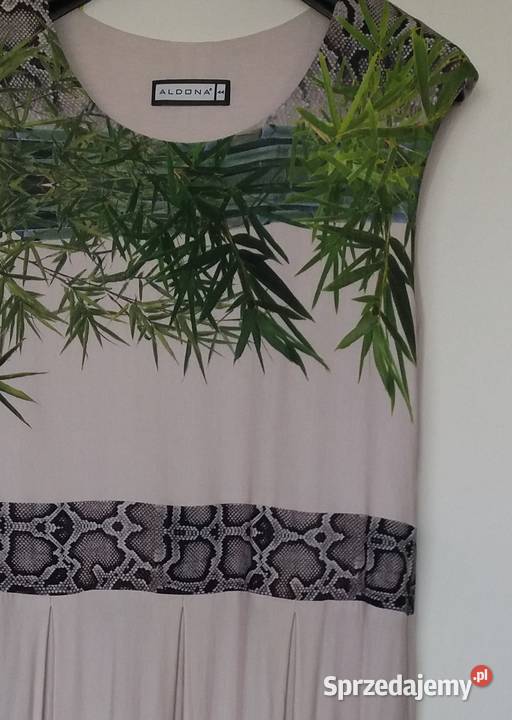 SM3840 Kolorowa suknia produkt polski Gliwice