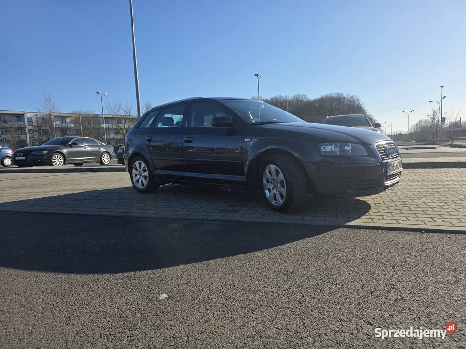 Audi a3 8p sportback 2007 r 19 tdi 105 radio A3 zachodniopomorskie sprzedam