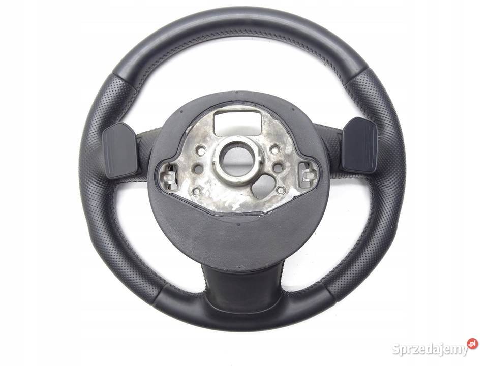 KIEROWNICA SKÓRA MULTI ŁOPATKI SLINE AUDI A4 B8